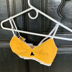 Yellow bralette